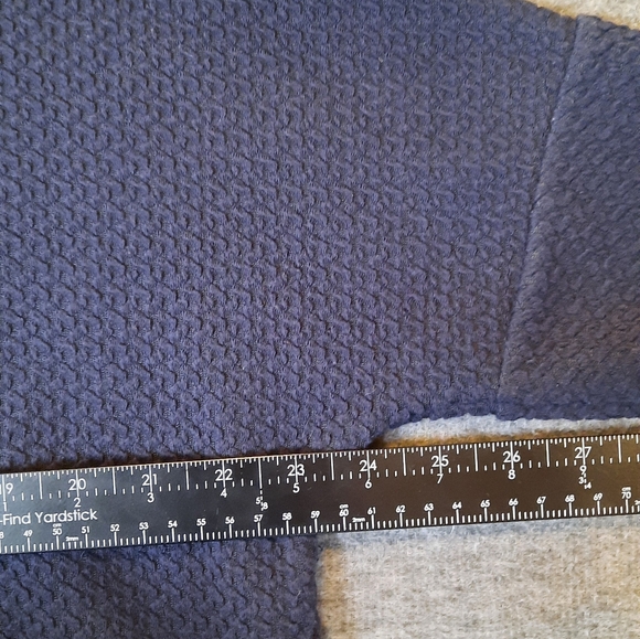 Deletta Blouse Womans Small Navy Blue Bohemian Hippie Feminine Business School - Picture 5 of 10